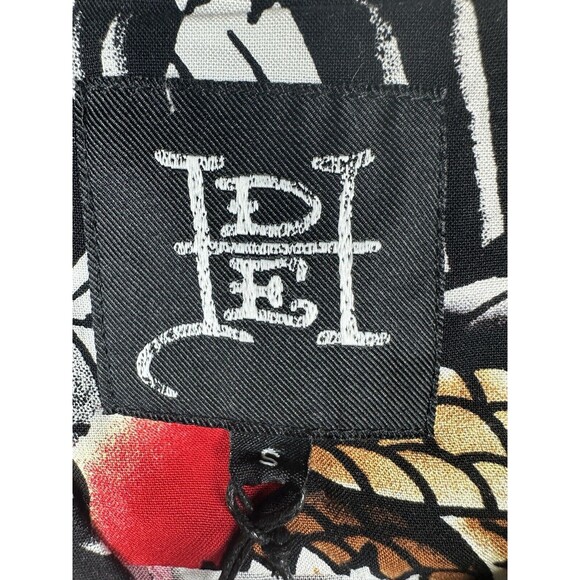 ED HARDY‎ Men’s TATTOO DEATH BEFORE DISHONOR BUTTON UP SHORT SLEEVE SHIRT SIZE S - Picture 2 of 6